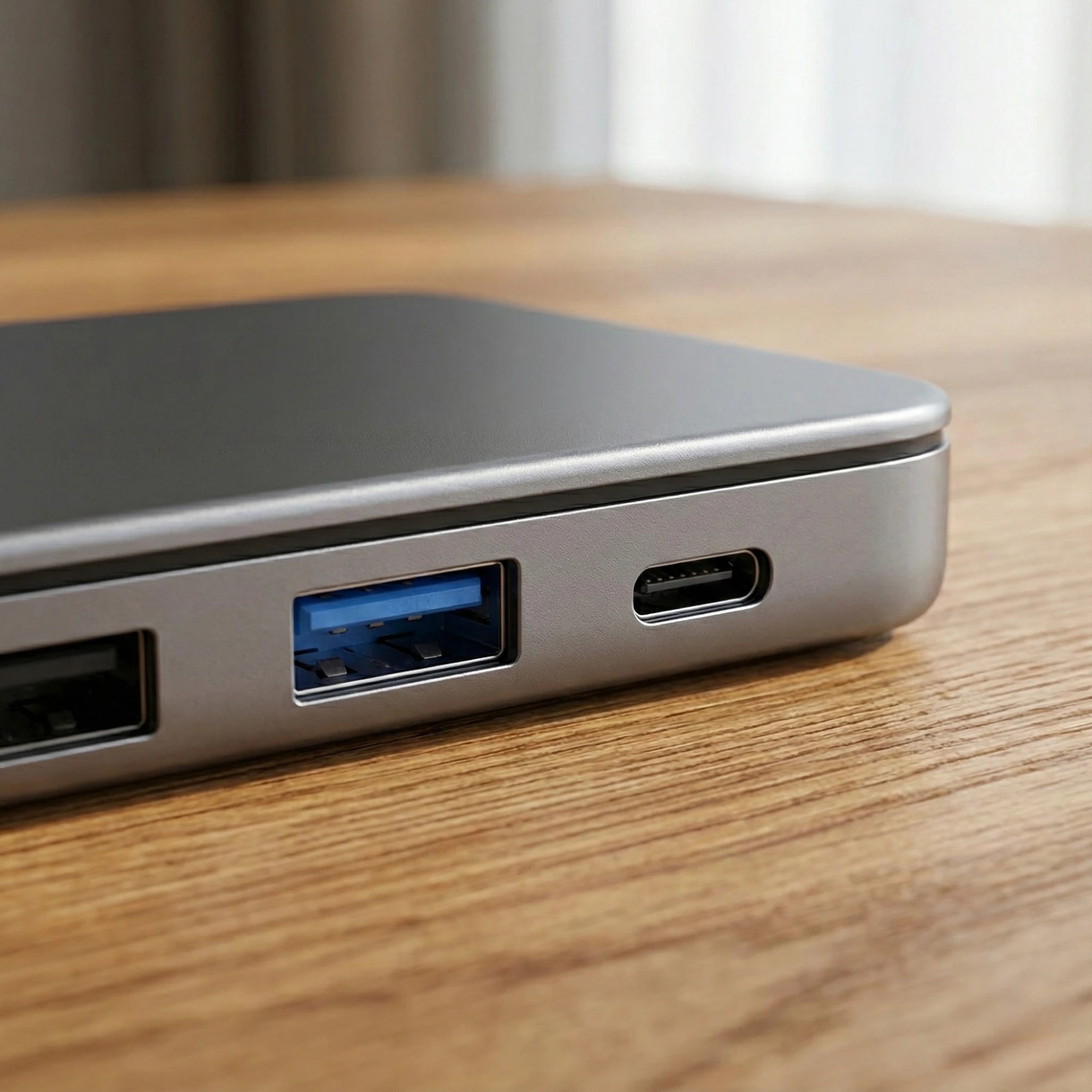 Dock USB-C 9-în-1 A.Shield One cu Slot SSD M.2 NVMe – HDMI 4K@60Hz, 100W PD, USB-C & USB-A