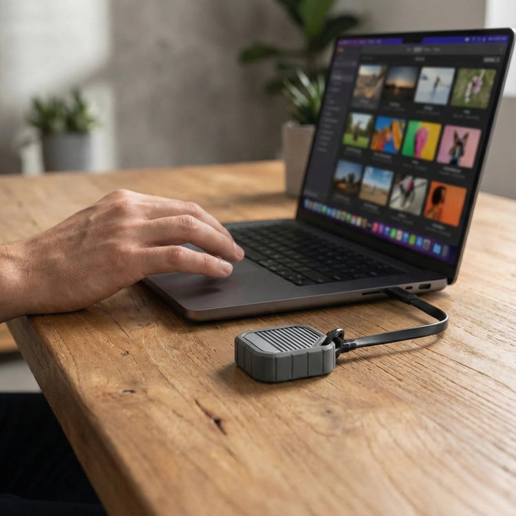 A.Shield Armor 10Gbps M.2 2230 NVMe External SSD Rack, USB-C, up to 2TB (SSD not included)