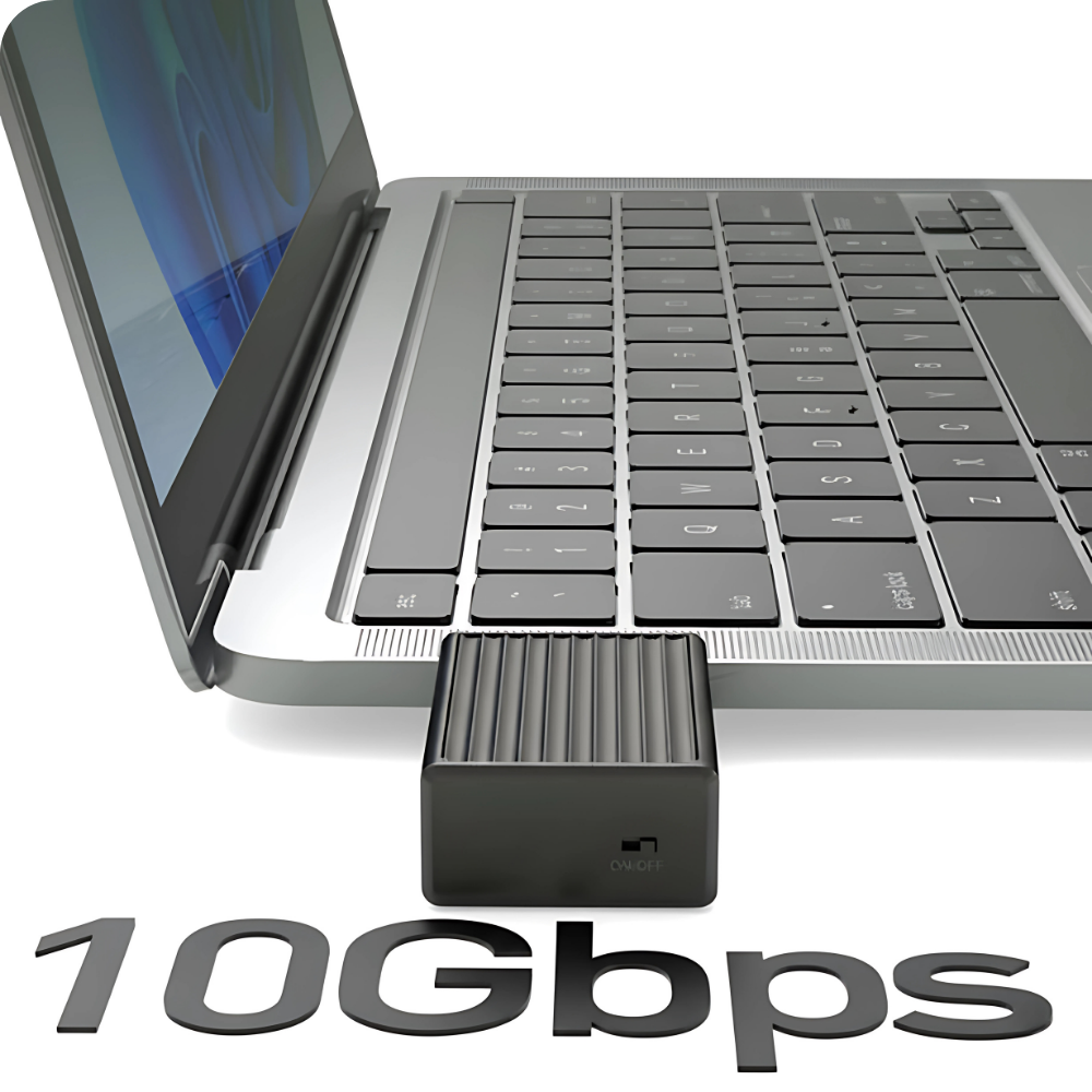 Rack extern SSD NVMe M.2 2230 A.Shield Air – răcire activă cu ventilator, USB-C 3.2 Gen2 10Gbps, până la 2TB (fără SSD)