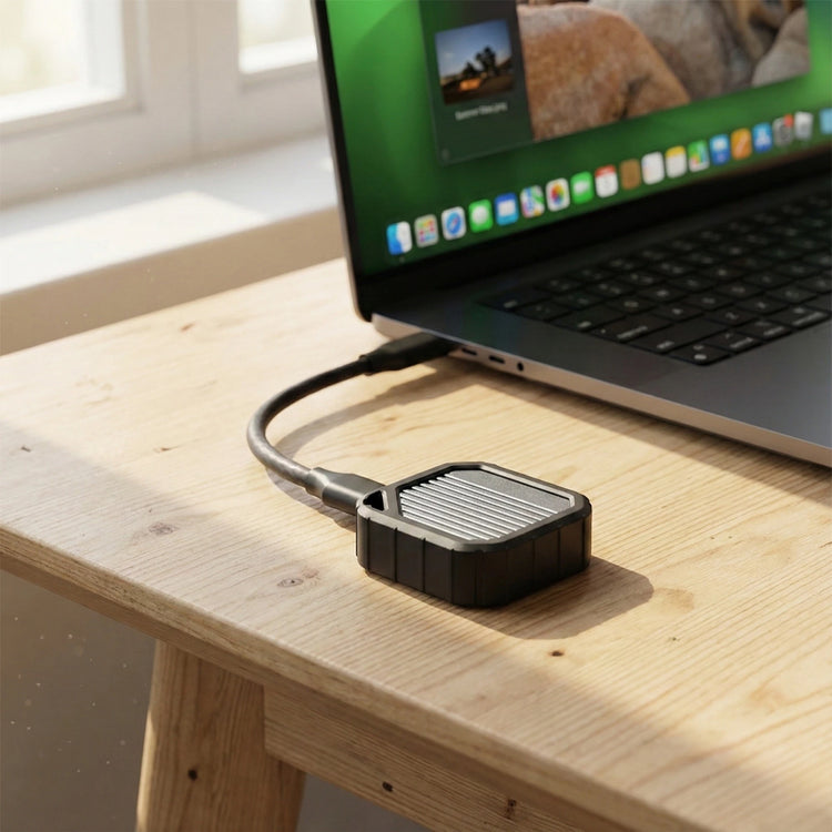 A.Shield Armor 10Gbps M.2 2230 NVMe External SSD Rack, USB-C, up to 2TB (SSD not included)
