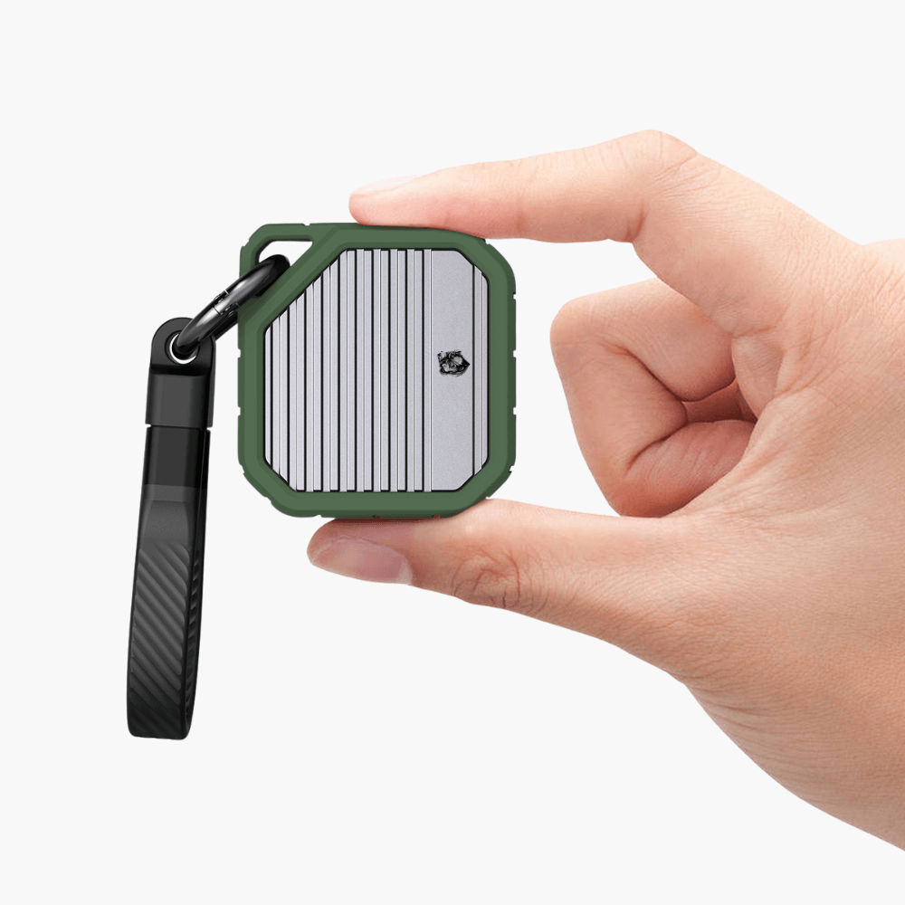 Rack extern SSD NVMe M.2 2230 10Gbps A.Shield Armor Verde, USB-C, până la 2TB (fără SSD)