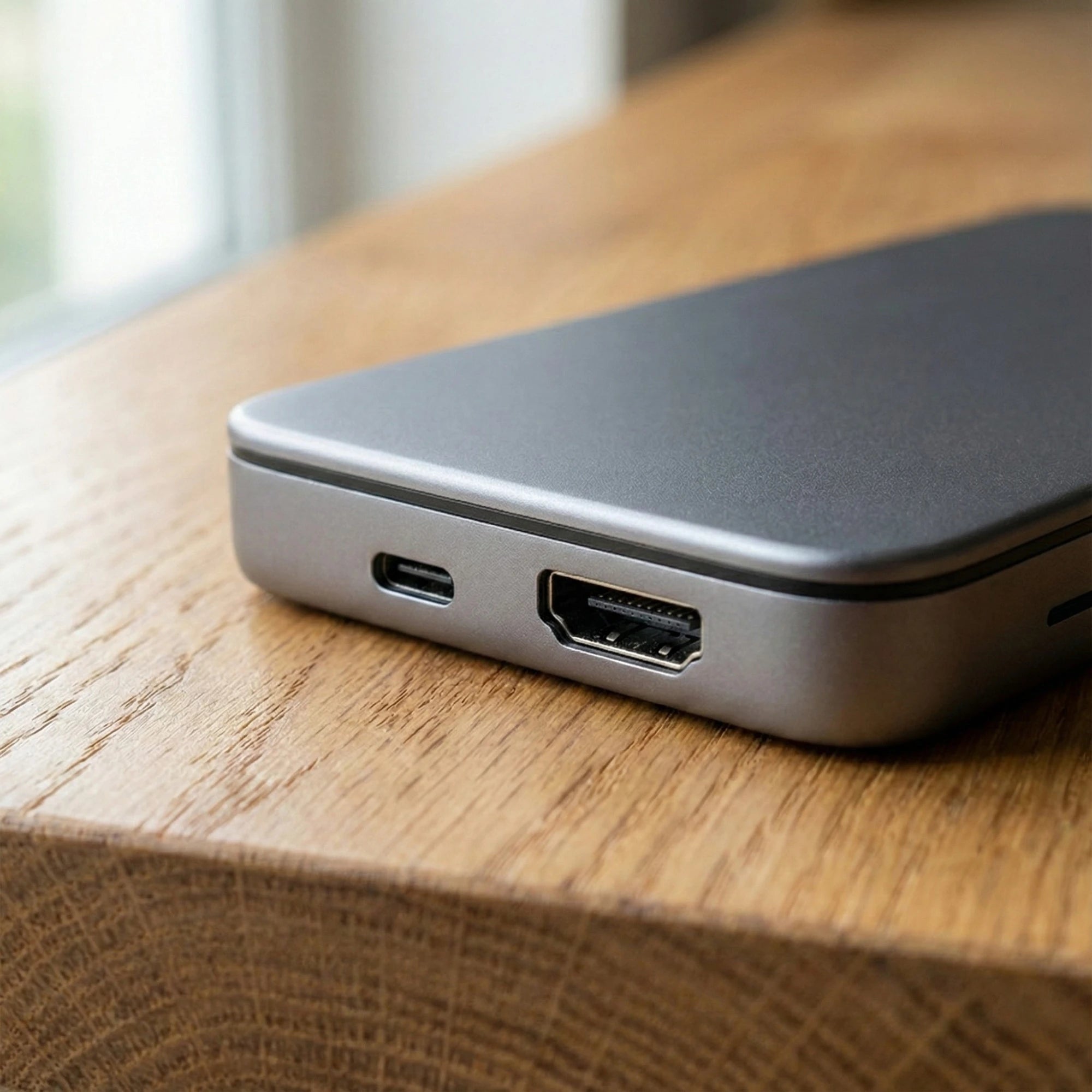 Dock USB-C 9-în-1 A.Shield One cu Slot SSD M.2 NVMe – HDMI 4K@60Hz, 100W PD, USB-C & USB-A