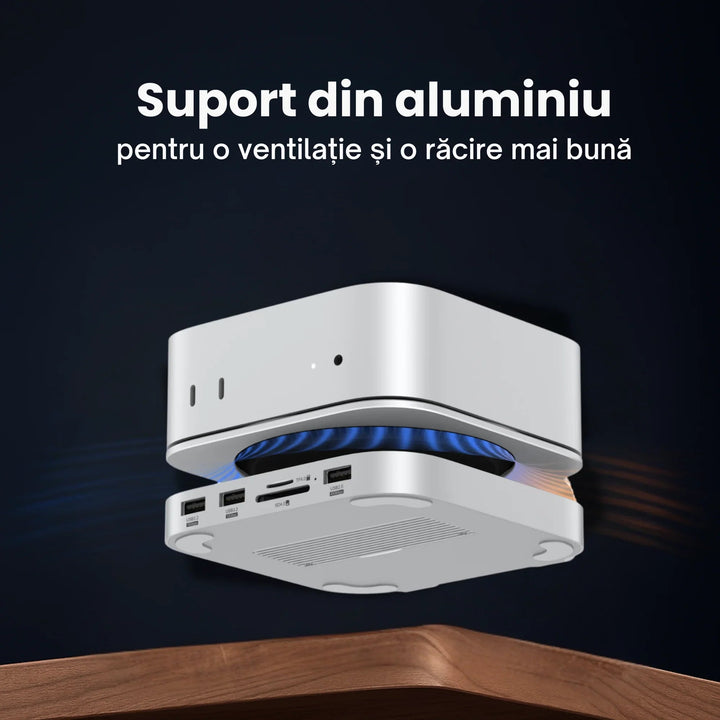 Dock/Hub pentru Mac Mini M4/M4 Pro - AresShield