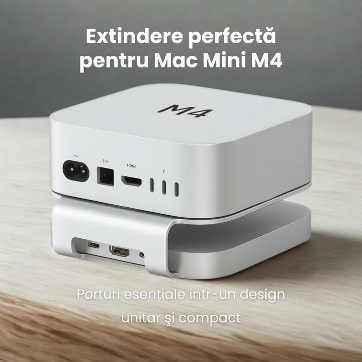 Dock/Hub pentru Mac Mini M4/M4 Pro - AresShield