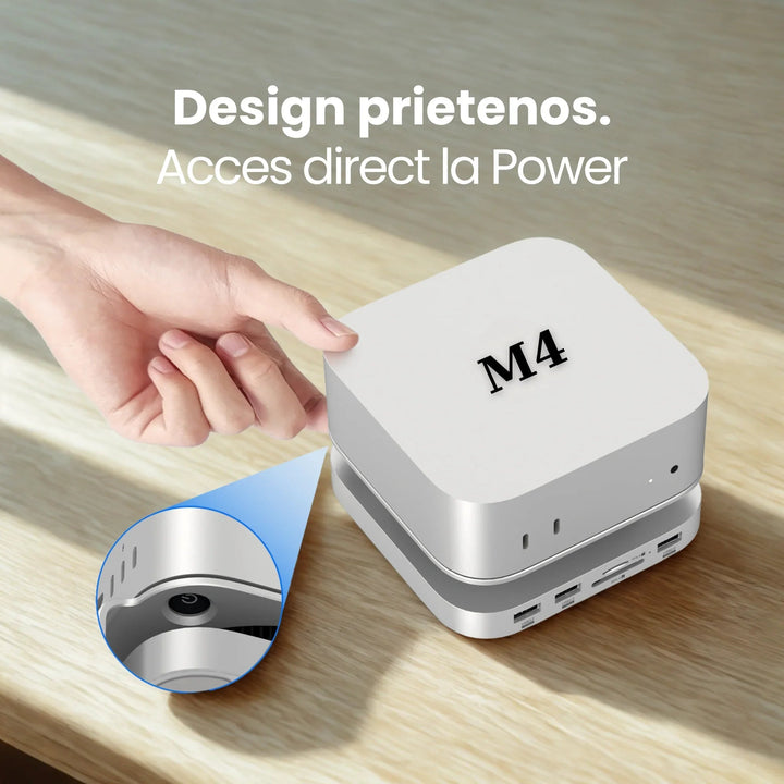 Dock/Hub pentru Mac Mini M4/M4 Pro - AresShield