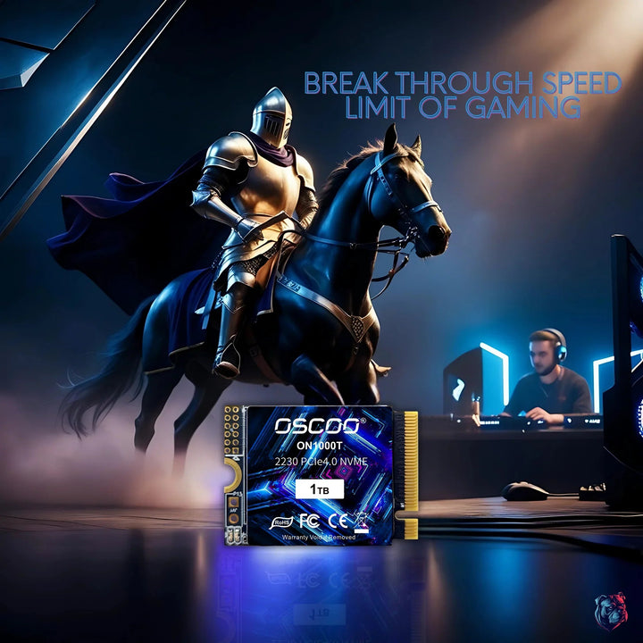 OSCOO M.2 NVMe PCIe Gen4.0 2230 SSD - AresShield